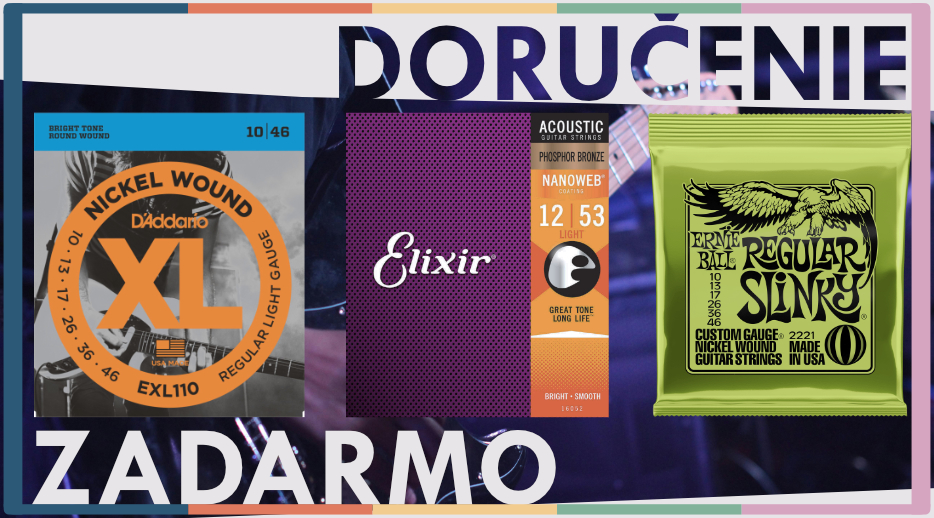 struny dorucenie zadarmo