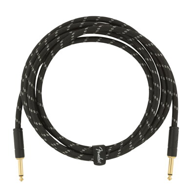 Fender Deluxe Series Instrument Cable 5,5m Black Tweed