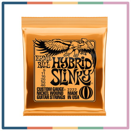 Ernie Ball 2222 Hybrid Slinky