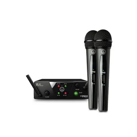 AKG WMS40 Mini Dual Vocal Set 