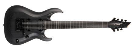 Cort KX707 Evertune Open Pore Black