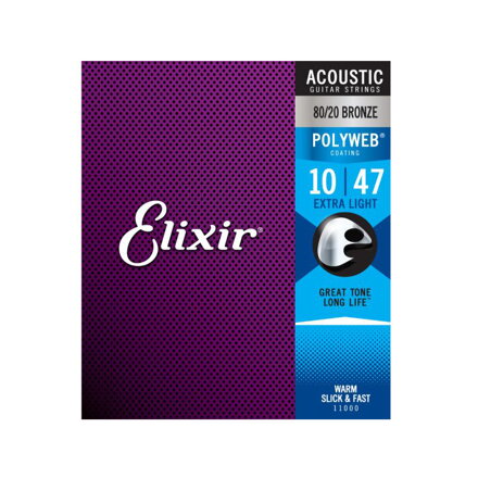 Elixir 11000 Polyweb Extra Light 10/47