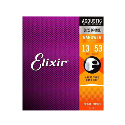 Elixir 11182 Nanoweb HD Light 13/53