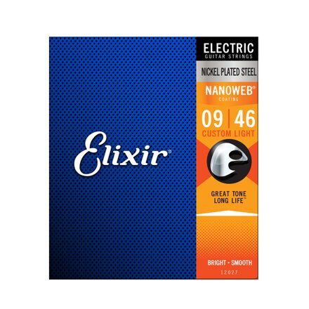 Elixir 12027 Nanoweb Custom Light 9/46