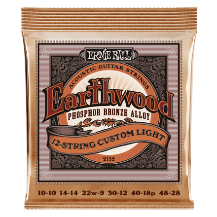 Ernie Ball 2152 Earthwood 12-string Custom Light