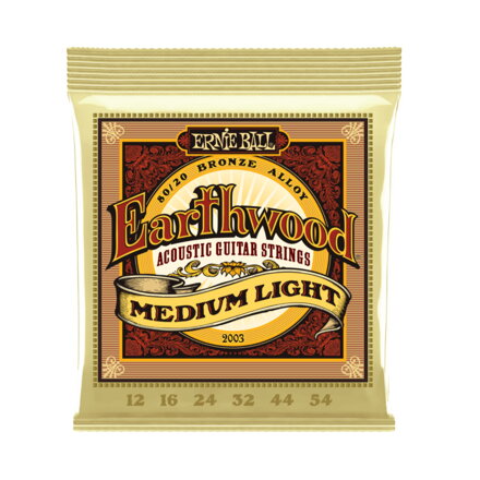 Ernie Ball 2003 Earthwood Medium Light