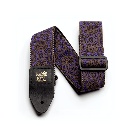 Ernie Ball Classic Jacquard Purple Paisley 4164