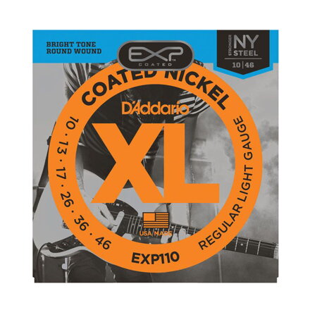 D'Addario EXP110 Coated