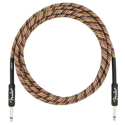 Fender Festival Series 18.6' Instrument Cable Rainbow