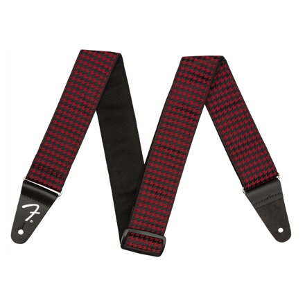 Fender Houndstooth Strap Red