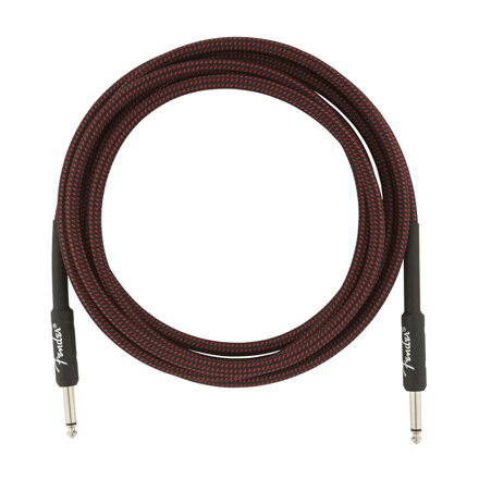 Fender Professional Series Instrument Cable 3m Red Tweed