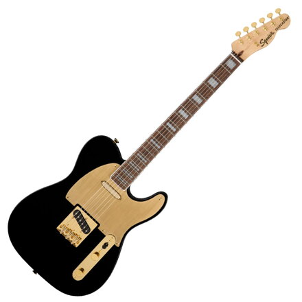 Fender Squier 40th Anniversary Telecaster Gold Edition LRL GHW GPG BLK