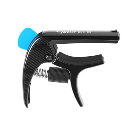 Guitto GGC-02 Revolver Capo Black