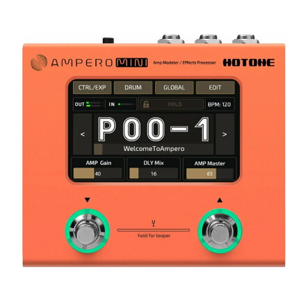 Hotone Ampero Mini MP-50 Orange