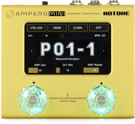 Hotone Ampero Mini MP-50 Mustard
