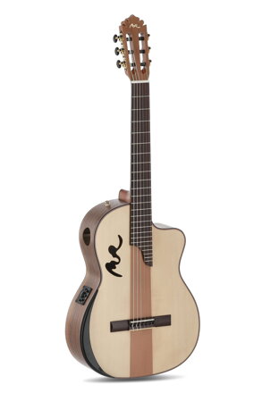 Manuel Rodriguez Café Cortade Curly Walnut 