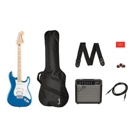 Fender Squier  Affinity Series™ Stratocaster® HSS MN LPB Pack