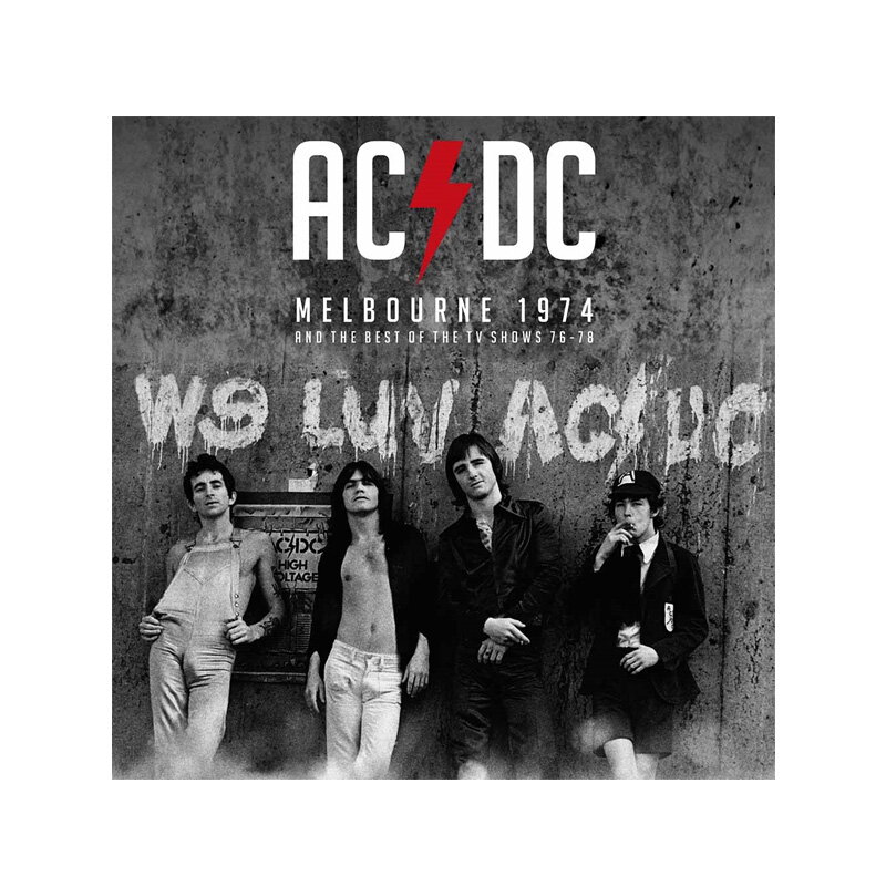 AC/DC Melbourne 1974 & The TV Collection (White/Red Splatter Vinyl) (2 LP)
