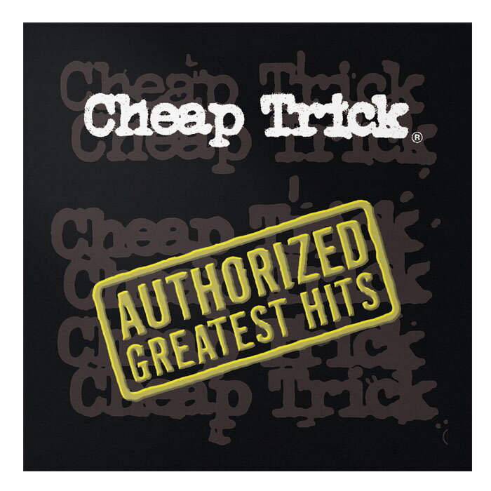 Cheap Trick Authorized Greatest Hits (LP vinyl)