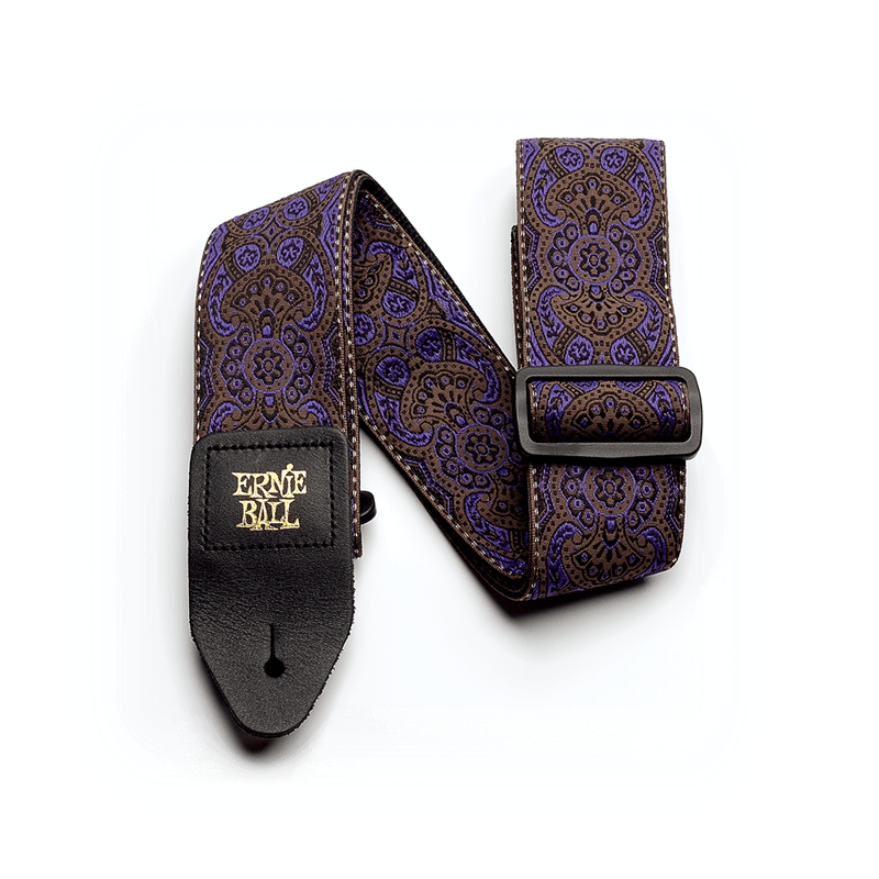 Ernie Ball Classic Jacquard Purple Paisley 4164 Ernie Ball Classic Jacquard Purple Paisley 4164