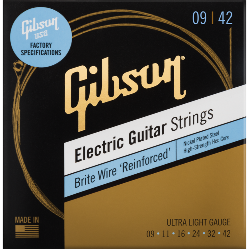 Gibson SEG-BWR9 Brit Wire Reinforced 9-42