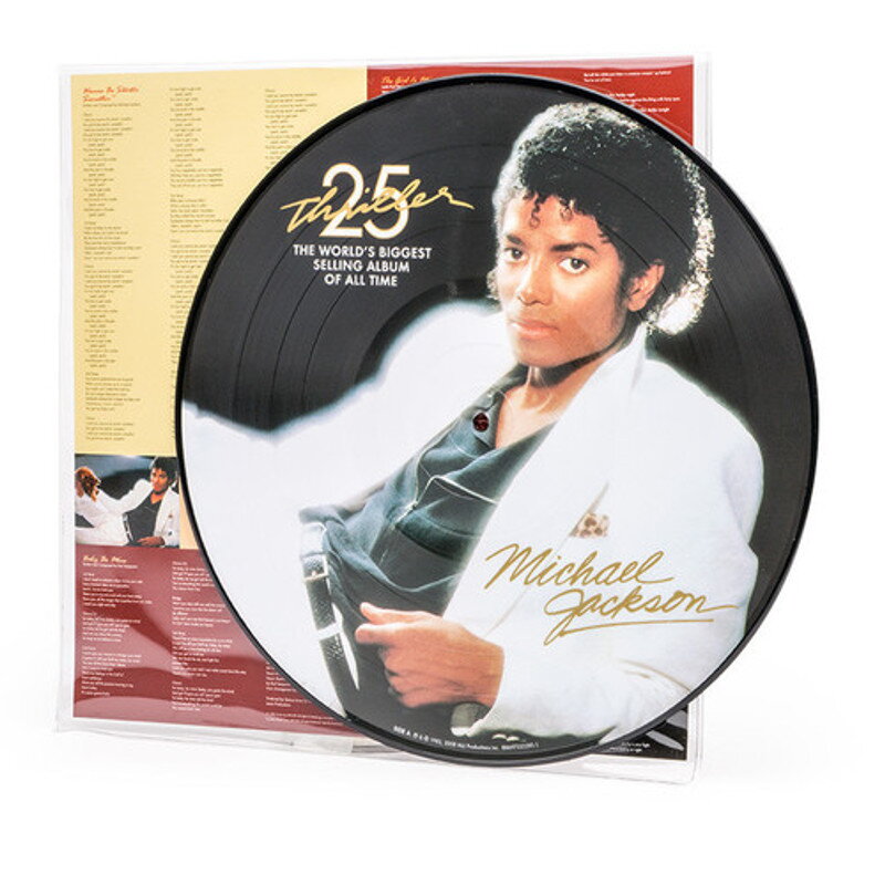 Michael Jackson Thriller (Pictured LP vinyl)