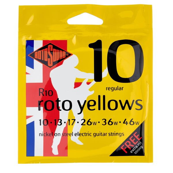 Rotosound R10 Roto Yellows Rotosound R10 Roto Yellows