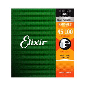 Elixir 14052 Bass NanoWeb Light/Long Scale