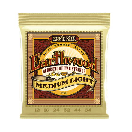 Ernie Ball 2003 Earthwood Medium Light