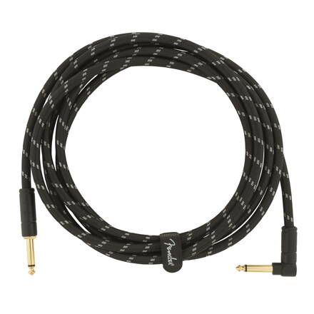 Fender Deluxe Series Instrument Cable S/A 5,5 m Black Tweed