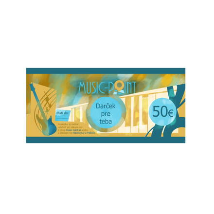 Darčekový poukaz v hodnote 50€